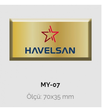 007-HZ-YAKA İSİMLİĞİ